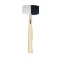 Gumikalapács kétszínű (fekete-fehér) 50 mm/370 g YATO - www.parts-zone.hu Gumikalapács kétszínű (fekete-fehér) 50 mm/370 g YATO