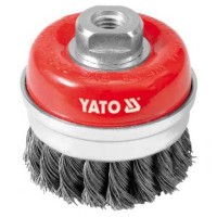 Fazékkefe 75mm M14 sodrott YATO