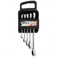Racsniskulcs készlet 5 részes, 8-19 mm YATO - www.parts-zone.hu Racsniskulcs készlet 5 részes, 8-19 mm YATORACSNISKULCSOK
