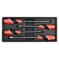 Csavarhúzó készlet 4 részes üthető (fiókbetét) YATO