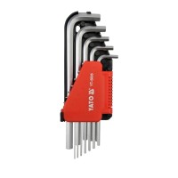 Imbuszkulcs készlet 12 részes, Coll (1/16 col-3/8 col) YATO