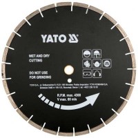 Yato Flexkorong, gyémánt vágókorong, aszfalthoz 450x3.2x25.4mm - www.parts-zone.hu Yato Flexkorong, gyémánt vágókorong, aszfalthoz 450x3.2x25.4mm