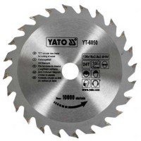 Fűrésztárcsa fához 130/16/24 YATO