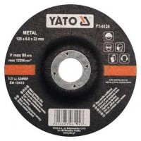 Yato Flexkorong, csiszolókorong, fémhez 125x6x22mm 