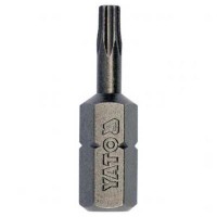 Yato csavarhúzó bitfej, torx, 1/4"x25 mm, T10, 10 dbTORX KULCSOK