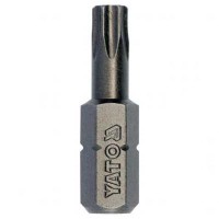 Yato csavarhúzó bitfej, torx, 1/4"x25 mm, T25, 10 dbTORX KULCSOK